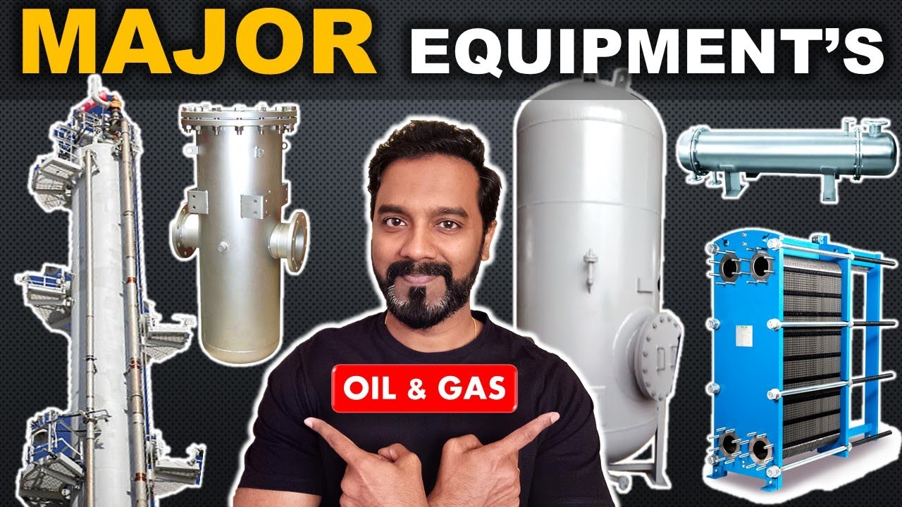 Major Oil & Gas Equipment's used in Process Plant across the World