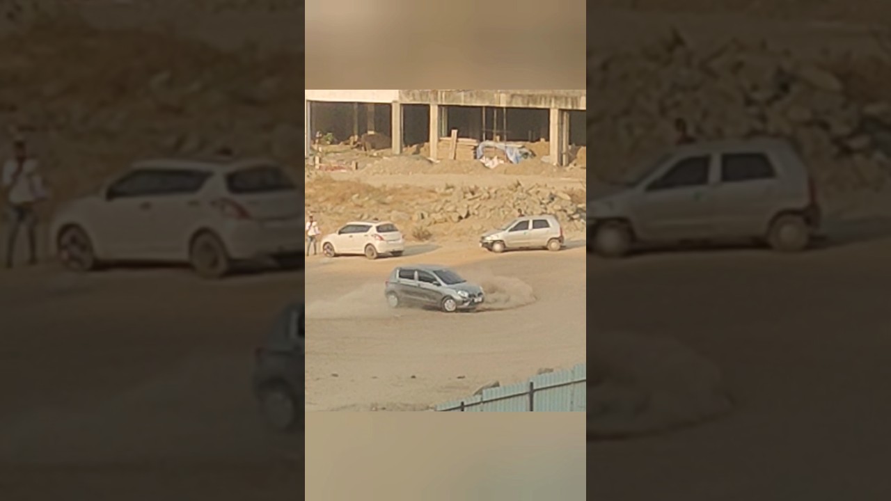 Off road car racing in dust and mud track 🚗#car#racing#carracing#offroad#mud#dusty#accidente#shorts