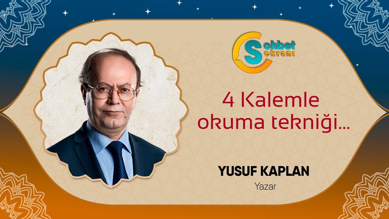 4 Kalemle okuma tekniği... - 1. Ders 5. Kısım - Yusuf Kaplan