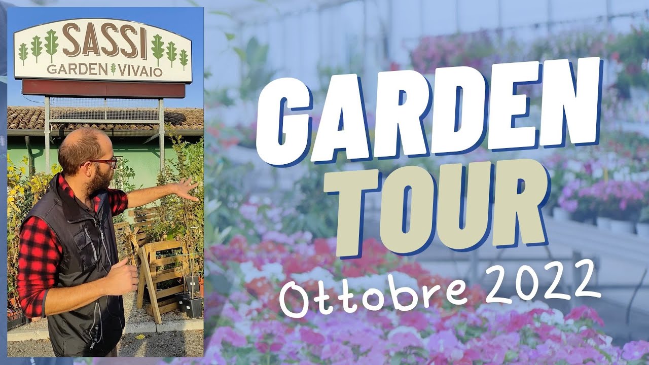 Sassi Garden Tour di Ottobre 2022 con Nicolò Sassi
