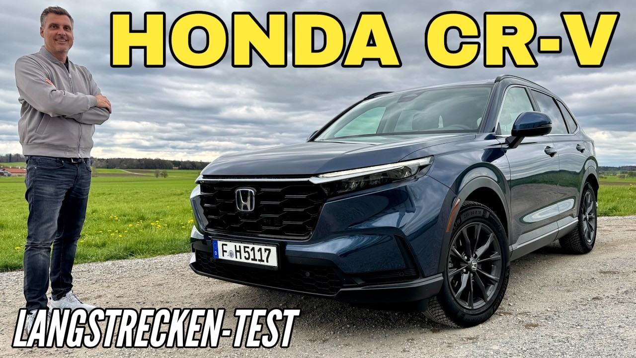 HONDA CR-V e:HEV: Hybrid-Test | Die längste Straße Deutschlands | Road Trip | 2025