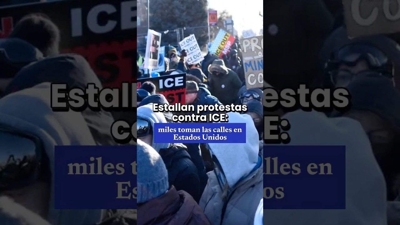 Protestas contra ICE se intensifican: paro nacional y movilizaciones en Estados Unidos