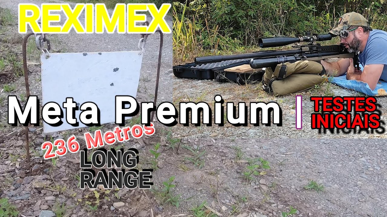 Agrupamento à 236 metros! | Primeiros testes de long range com a Meta Premium.