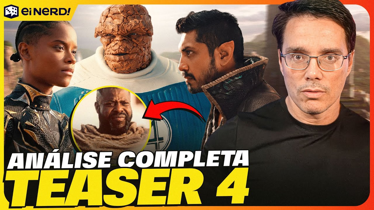 BOMBA! TEASER TRAILER DE VINGADORES DOOMSDAY - Wakanda e Quarteto Fant&aacute;stico [an&aacute;lise completa]