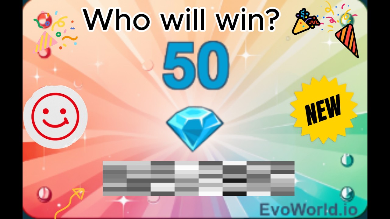 🎁 Win 50 Gems NOW!  Evoworld.io Giveaway 🔥