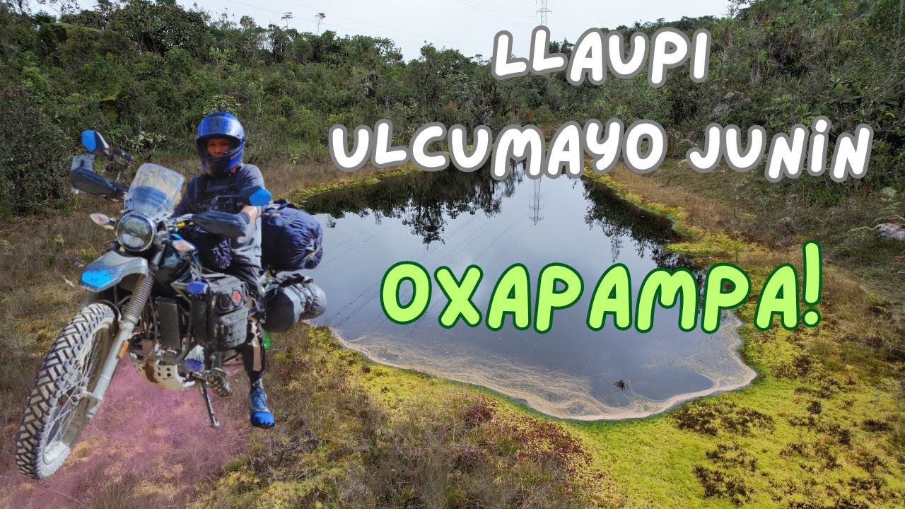 Carreteras Sta Rosa de LLAUPI, Ulcumayo - Junín hasta OXAPAMPA ( VILLA RICA -Bosque Shollet)