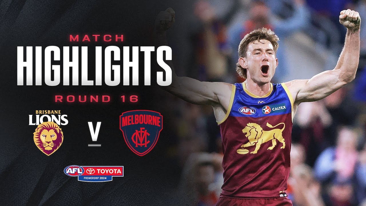Brisbane v Melbourne Highlights | Round 16, 2024 | AFL