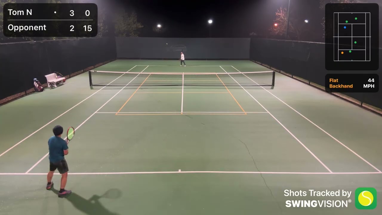 Match 01/15/26 Set 2 @topspinmywayto4.5 #tennis #tennismatch 