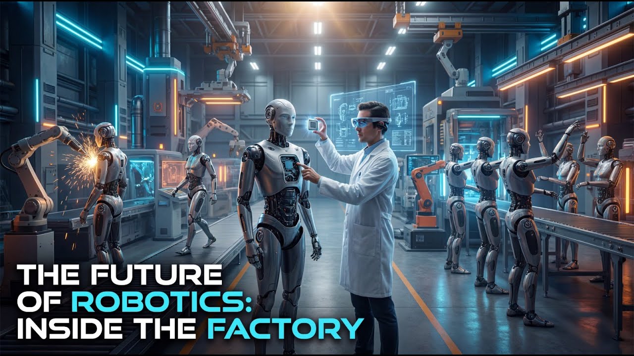 Inside the Mega Robot Factory: How Humanoid Robots Are Built Step-by-Step (Full Process)