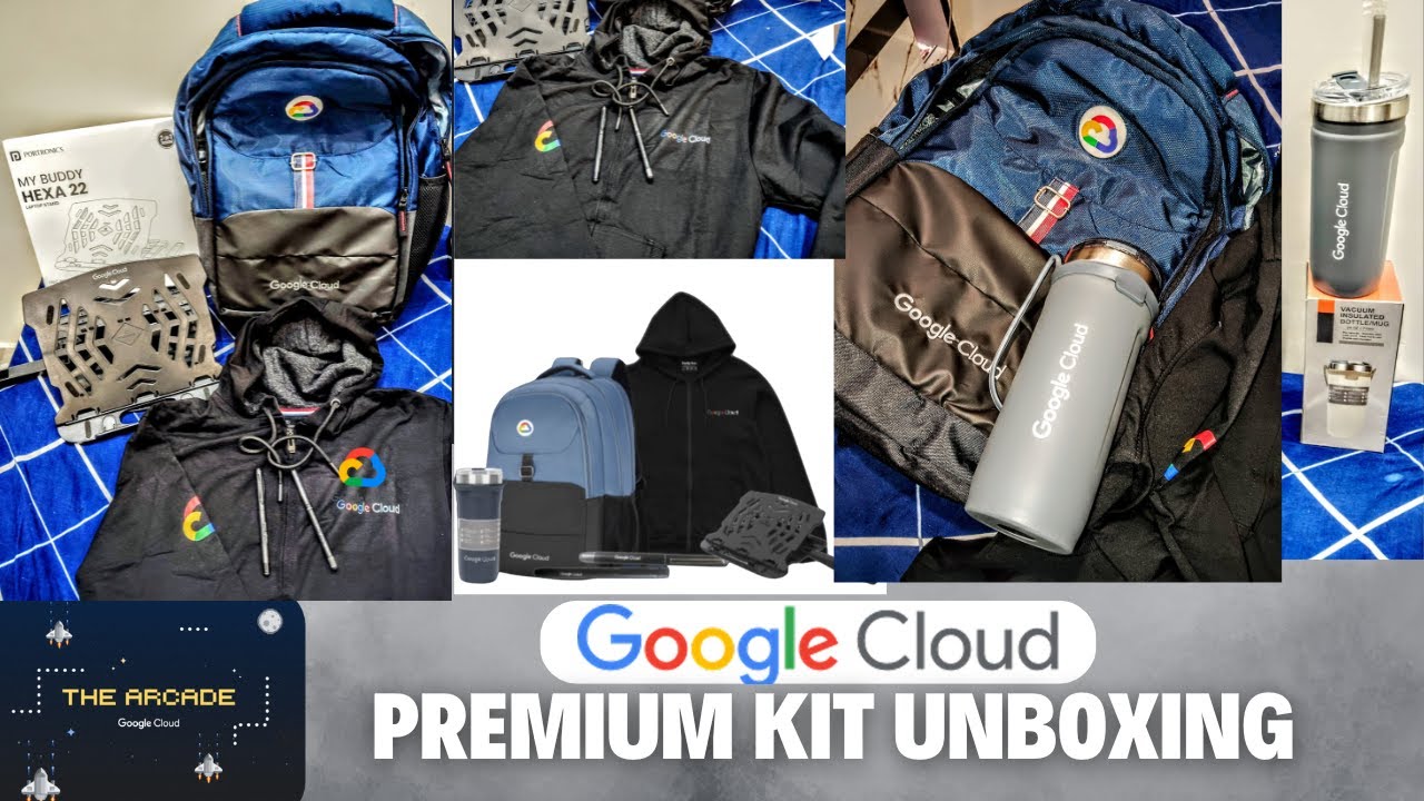 Google Cloud Arcade Premium Milestone Kit Unboxing &ndash; Exclusive Google Swag! 🎁🚀