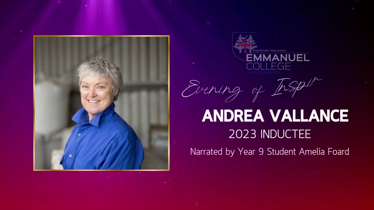Inspiring Alumni 2023: Andrea Vallance