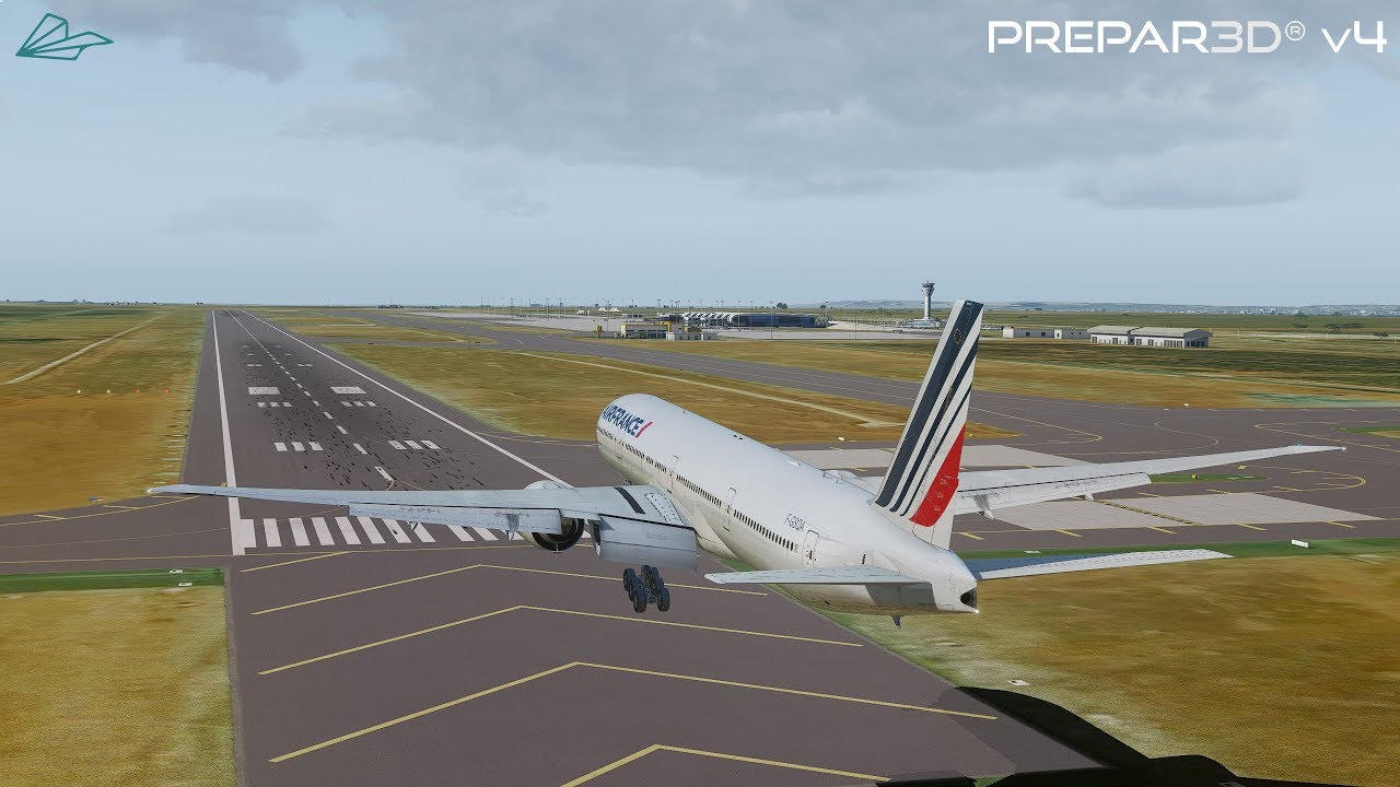 Prepar3D v4.5 | Paris to Dakar | LFPG-GOBD | PMDG 777-300ER | Flight Simulator | P3D