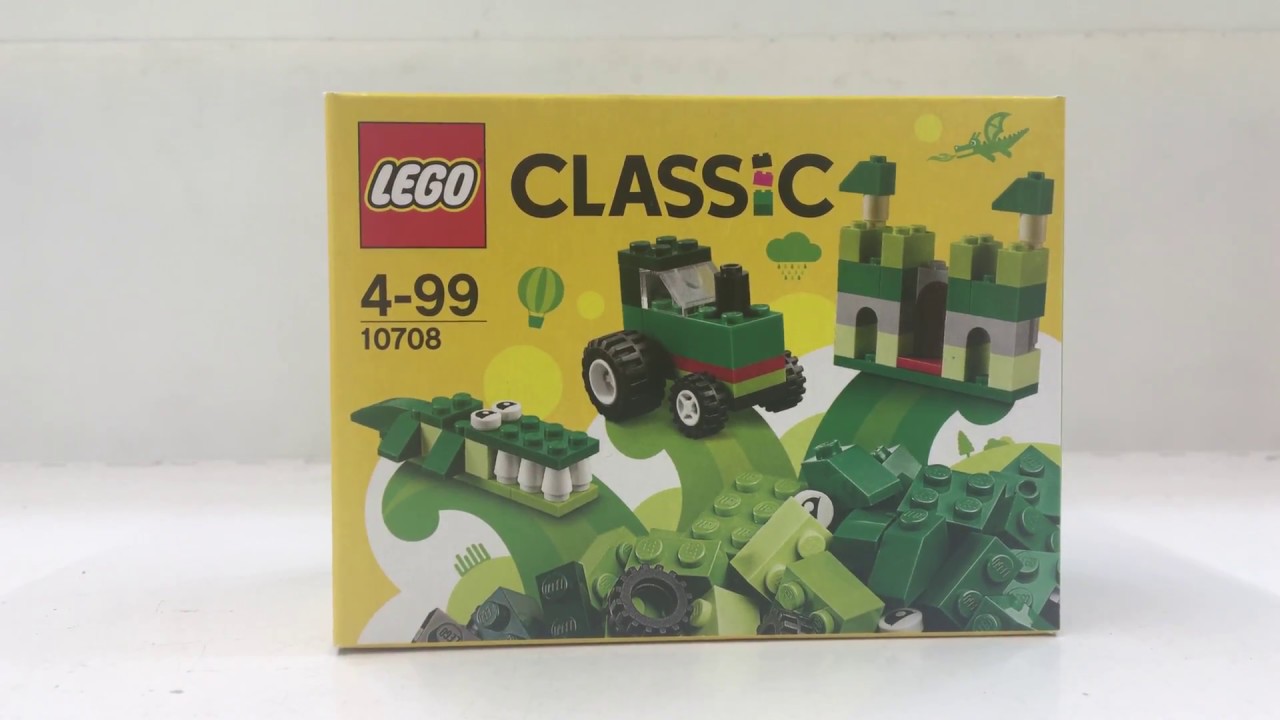 Lego 10708 - Lego classic kreativ box gr&uuml;n - Kreativ-Box Gr&uuml;n
