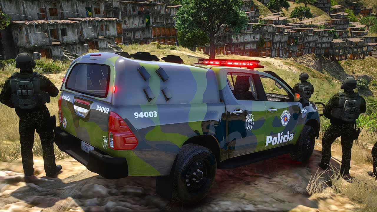 OPERAÇÃO na COMUNIDADE | COE COMANDO E OPERAÇÕES ESPECIAIS | GTA 5 POLICIAL