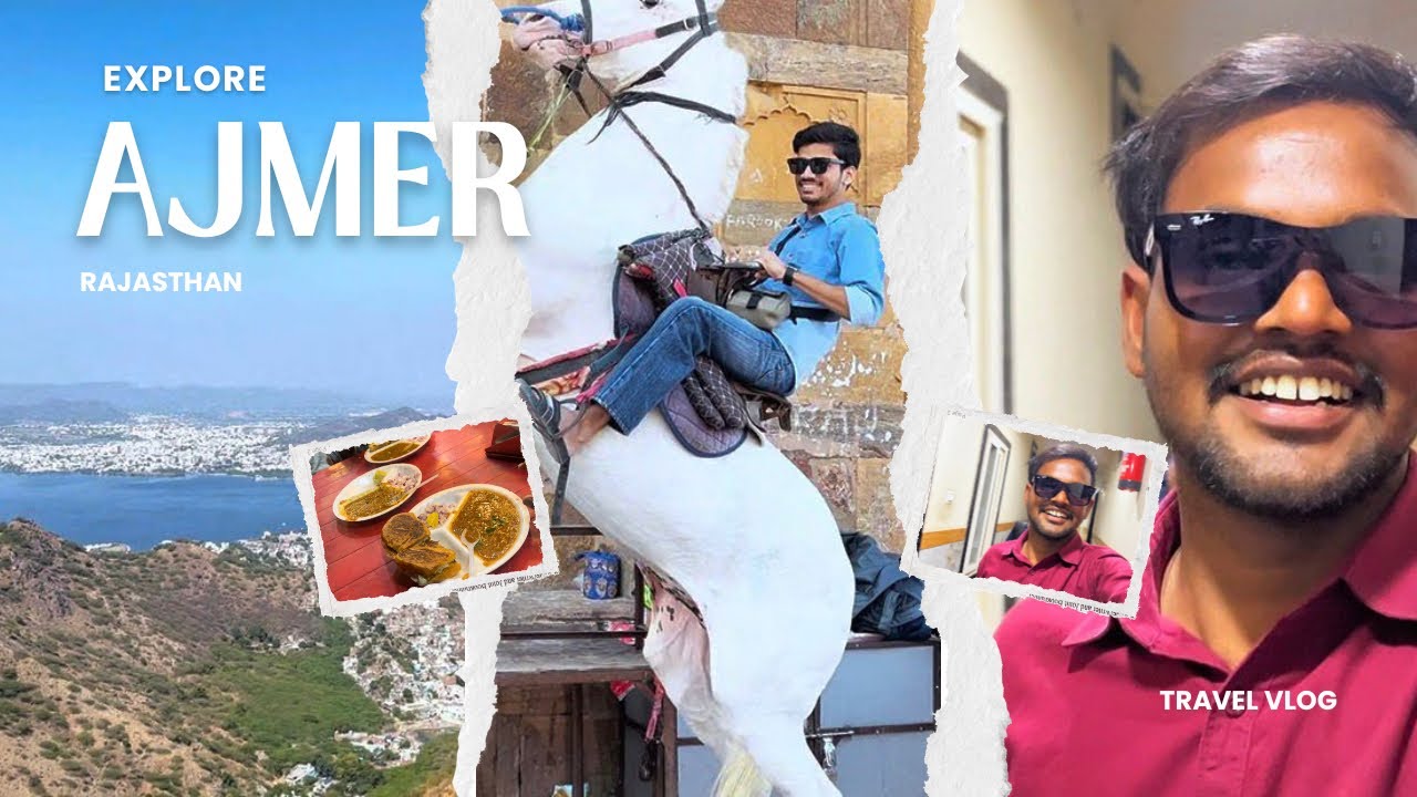 Exploring Ajmer, Rajasthan 📍| travelvlog | funny content | himanshuvlogs.31| daily vlog 39