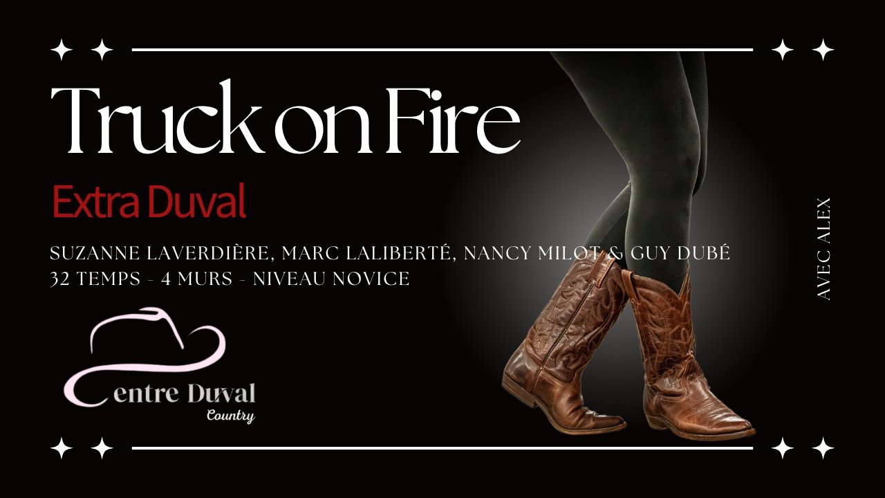 Truck on Fire - Line Dance (Centre Duval)