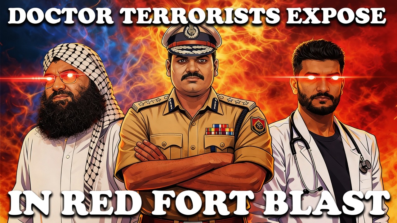 India’s Desi Dhurandhar: Exposing Doctors’ Terror-Syndicate & Pak Connection Behind Red Fort Blast