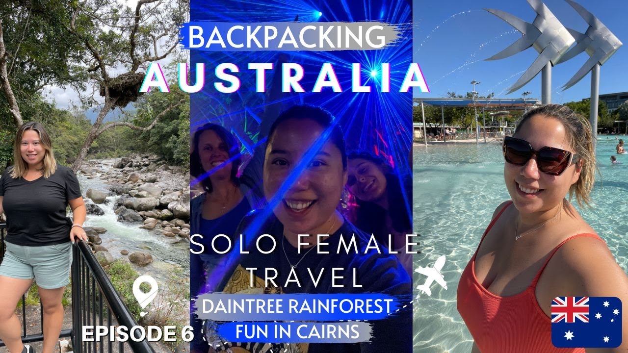 I saw the oldest rainforest ever! Fun in Cairns 🏖️Ep. 6: Solo female backpacking Australia 🇦🇺