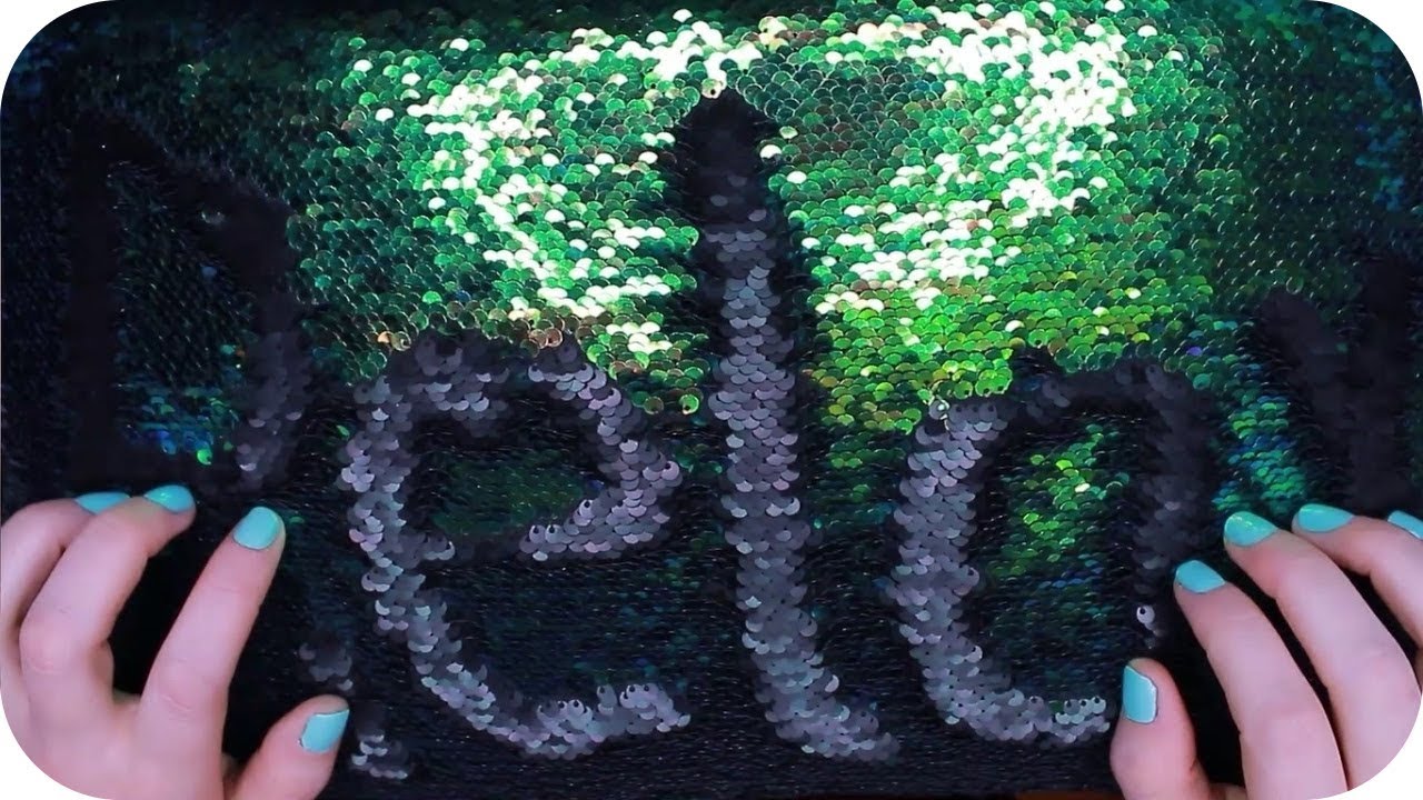 ASMR Mermaid Pillow, Hand Movements, Whispering