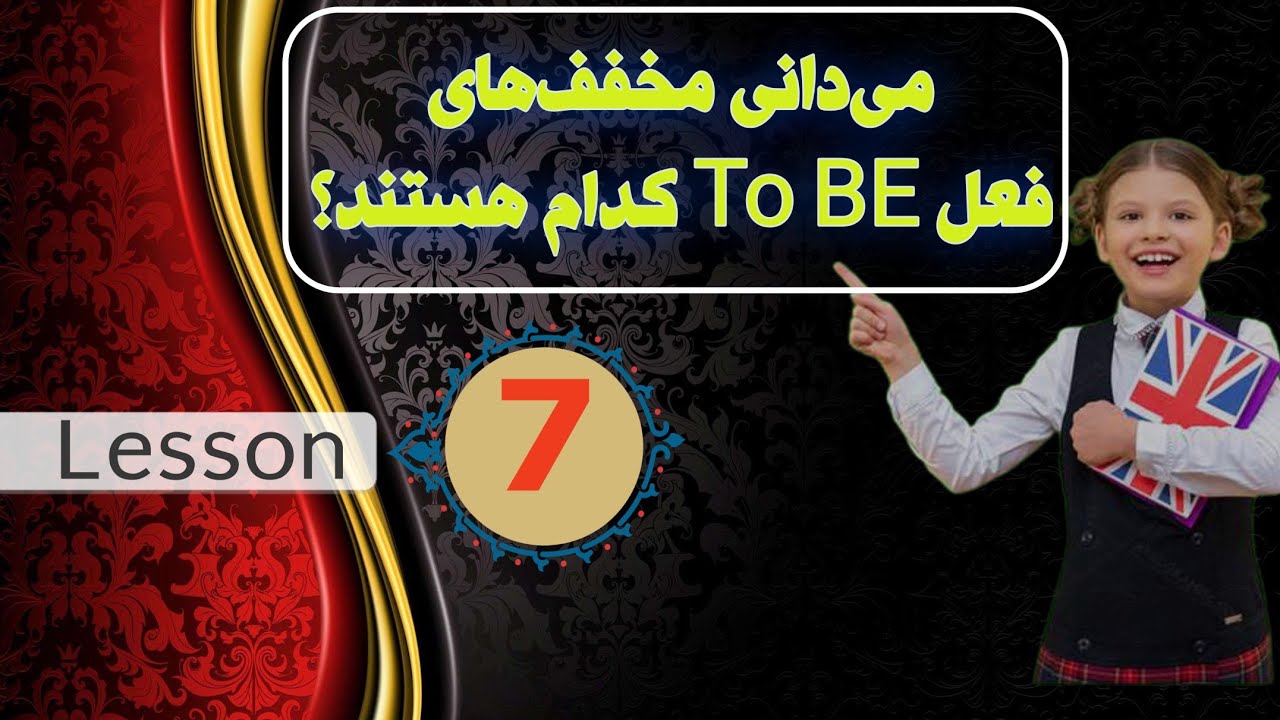 مخفف فعل to be در انگلیسی | آموزش سریع و کاربردی برای مبتدی‌ها. #english #learnenglish #Video 