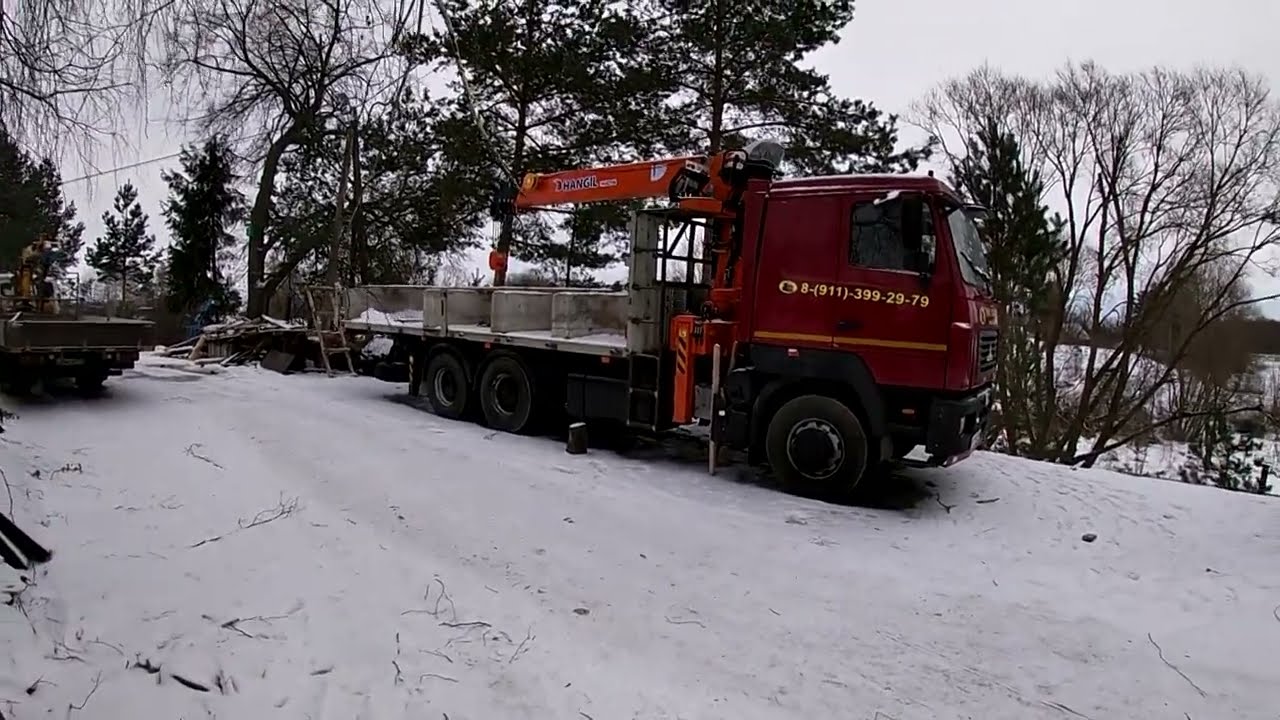Установка алюминиевых бортов на маз 6312