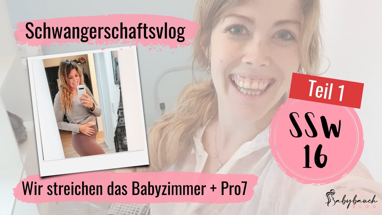 SSW 16 (Teil1) - Wir streichen das Kinderzimmer und ProSieben kommt vorbei! | Schwangerschaftsvlog