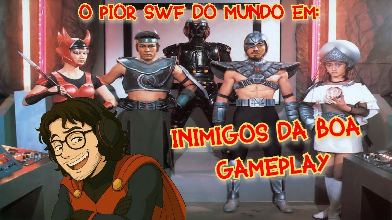 O pior SWF do mundo em:  inimigos da boa gameplay