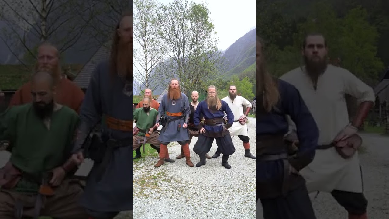 When the weekend arrives and you meet up with your bros... #viking #vikings #norse #dance #beard