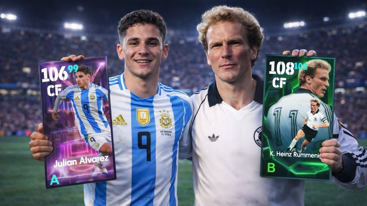 Dangerous duo on efootball / Rummenigge + Alvarez 🔥