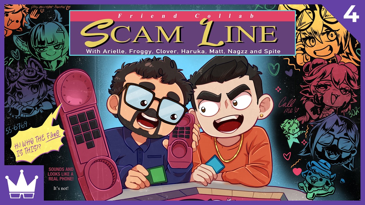 Twitch Livestream | Scam Line w/Friends | Ep 4 [PC]