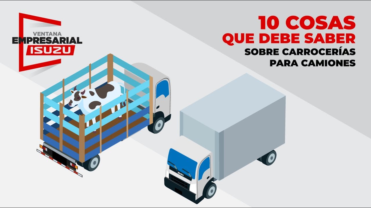 ¿Necesita saber cómo elegir la mejor carrocería para sus camiones y flotillas?