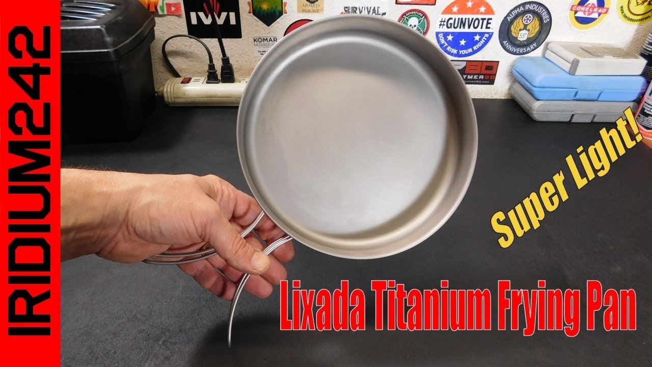 Lixada Titanium Frying Pan