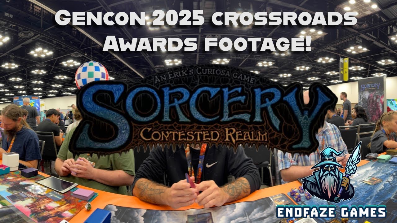 GenCon 2025 Sorcery Contested Realm Crossroads Rewards Footage! EndFaze Games
