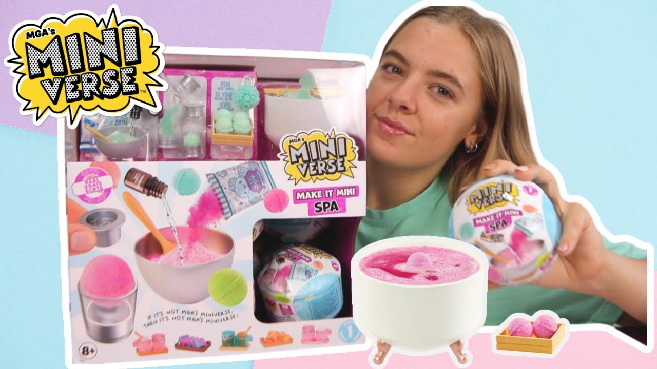 vyrábím MGA's Miniverse - Make It Mini Spa /LEA