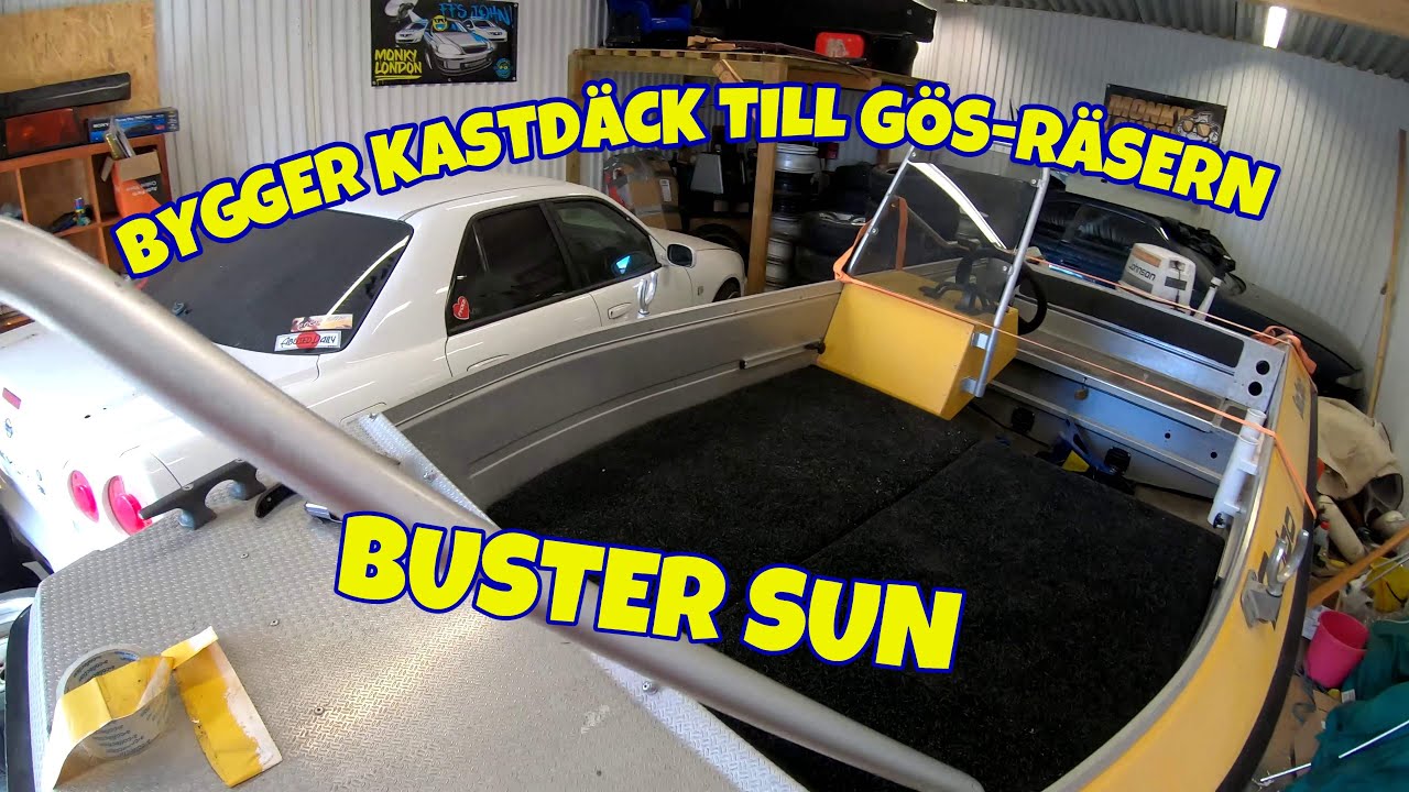 Bygga kastdäck till fiskebåt - Hur man kan bygga själv - super enkelt steg för steg