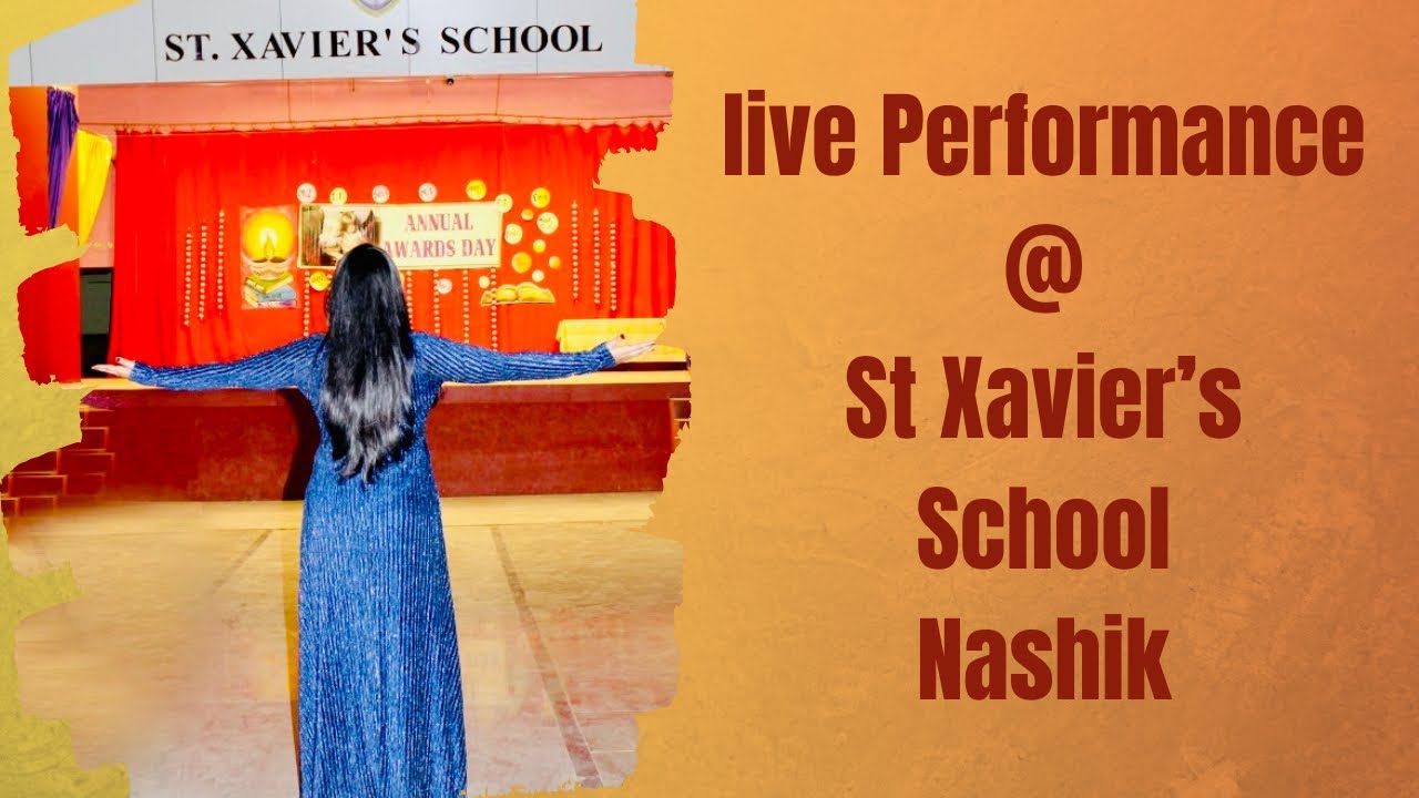 Live Performance by me @ St Xavier&rsquo;s School Nashik