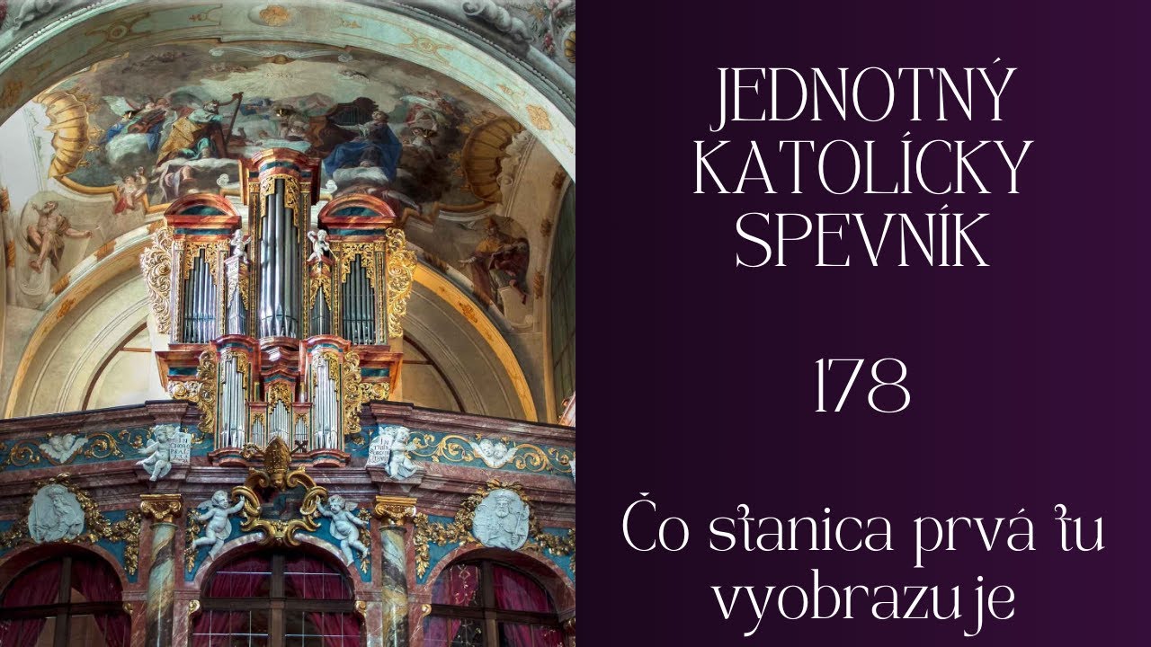JKS 178 Čo stanica prvá tu vyobrazuje (Krížová cesta) #Pôst