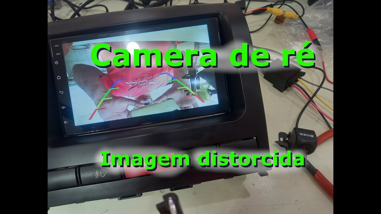 #32 Multimídia Imagem da camera de ré invertida distorcida - ajuste da resolução na Carloer octacore