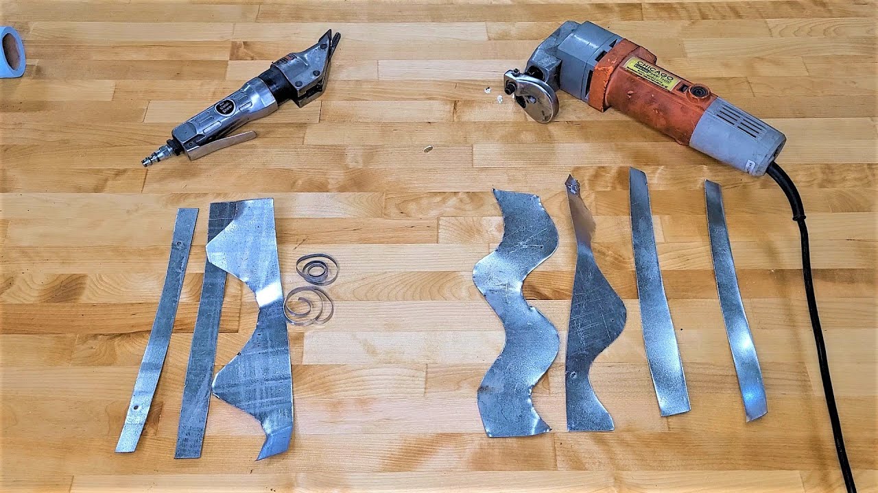 Power Sheet Metal Shears Throatless vs Double Cut, which one should YOU buy?