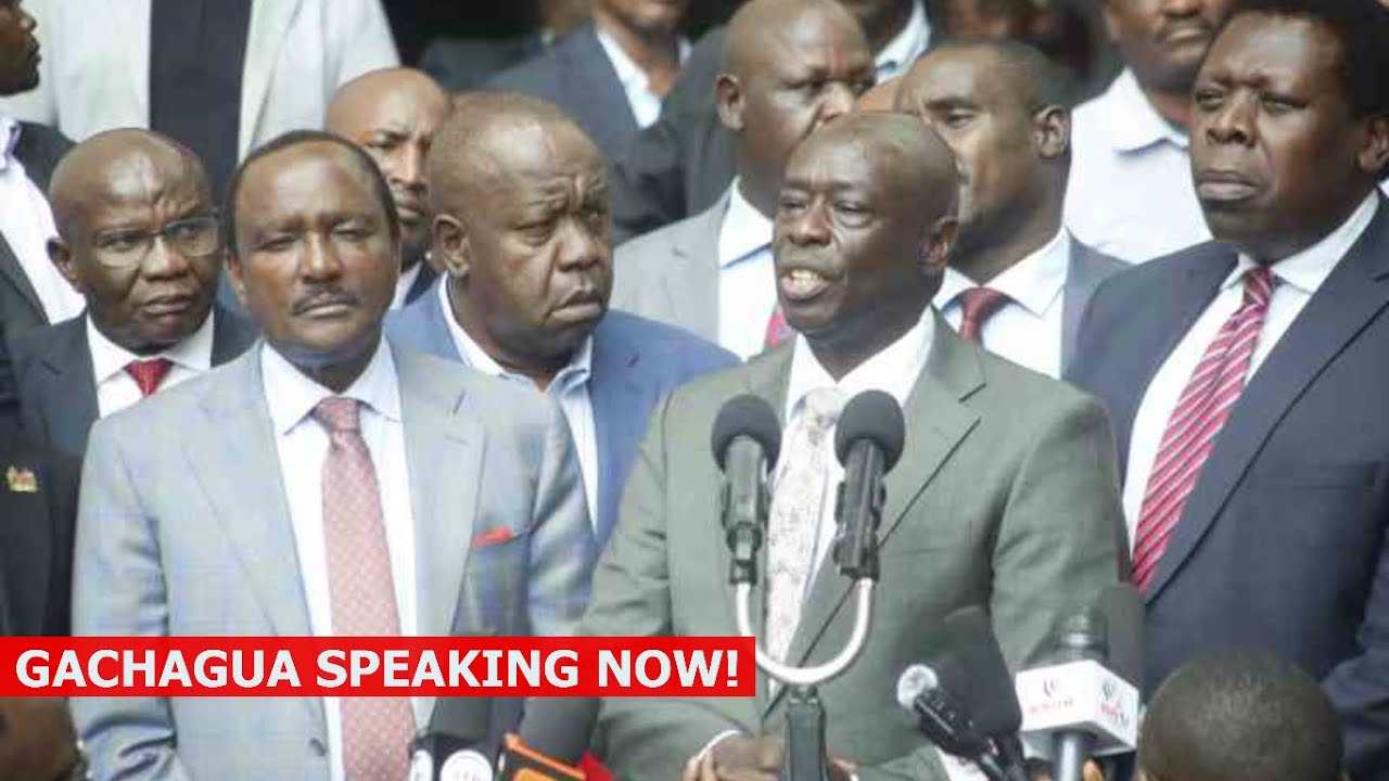 LIVE! INCOMING PRES. GACHAGUA ADDRESSING THE NATION NOW TO WARN RUTO TO STOP USING KIKUYU LEADERS