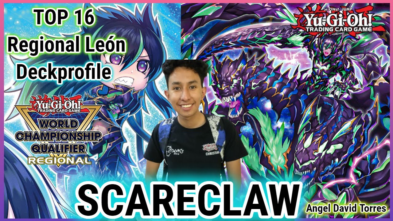 SCARECLAW TOP 16|Regional León PHNI|Marzo 2024|Angel Torres #yugioh #deckprofile
