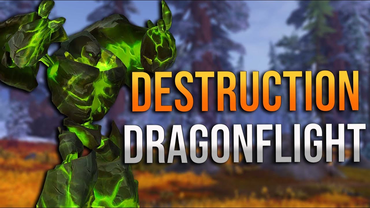 Dragonflight Beta Destruction Warlock Overview! Talent Builds, Combat Testing and Busted AOE