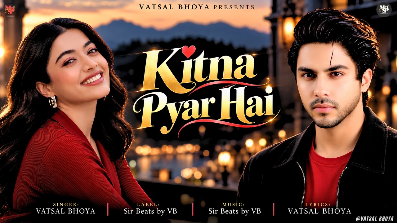 New Songs 2026 | Kitna Pyar Hai | New Hindi Song | Ariyan Khan | Rashmika | Latest Romantic Song