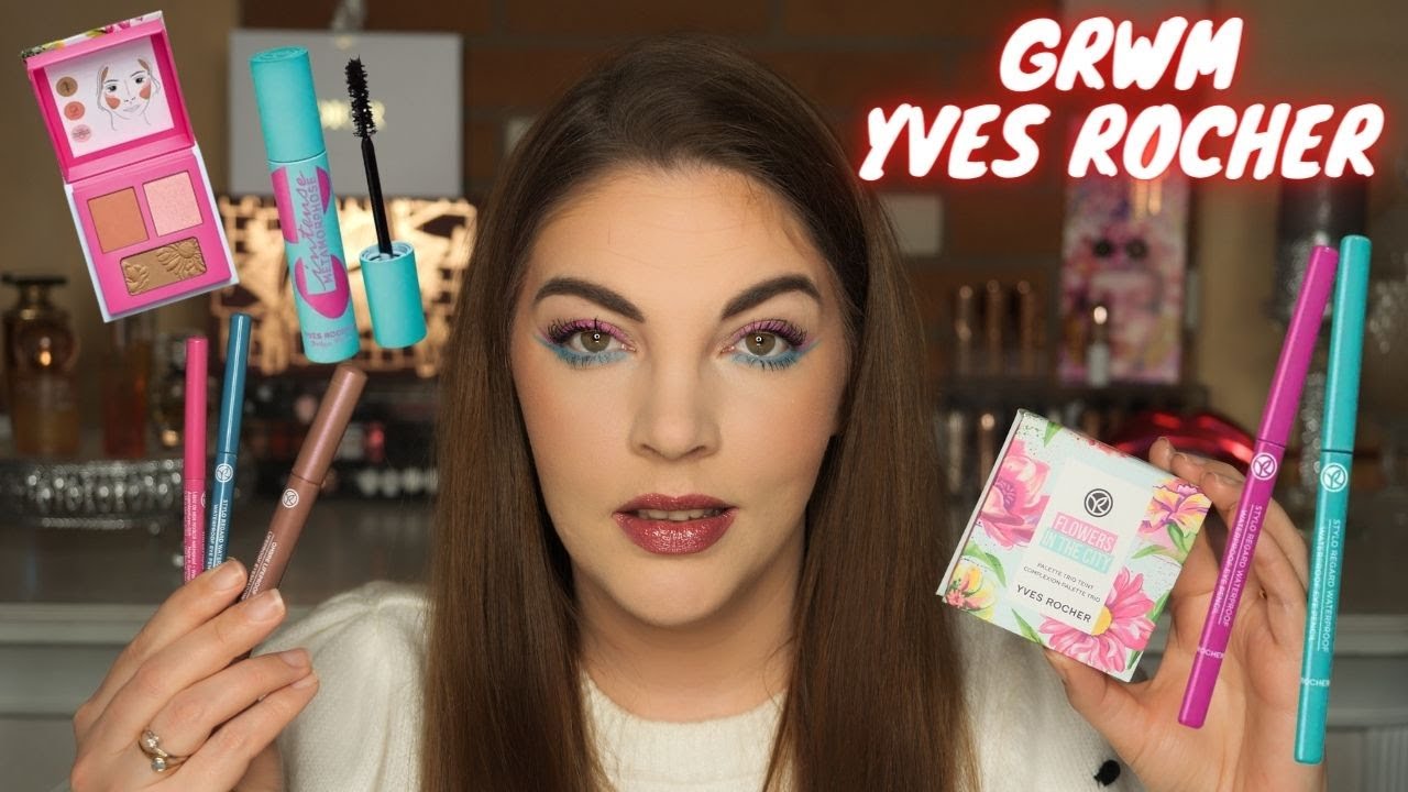 GRWM YVES ROCHER : Collection Flowers In The City + Double Eyeliner 😍