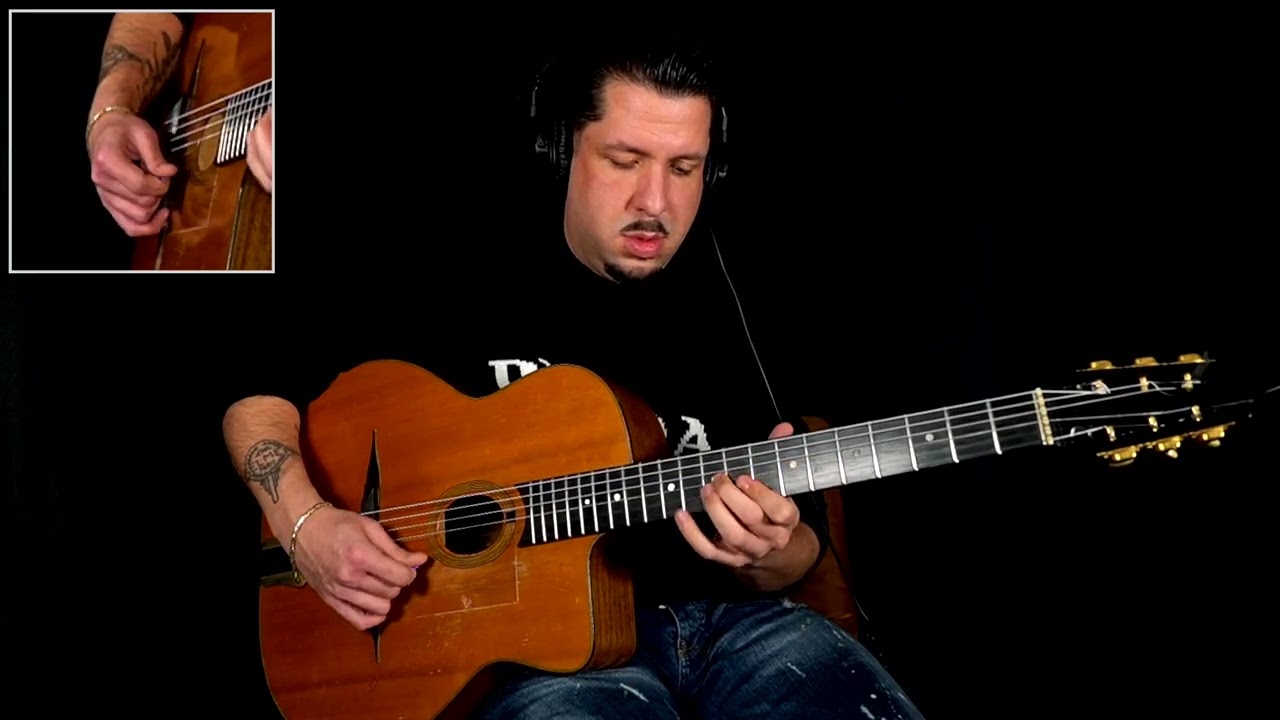 Smeily Adler - Gypsy Jazz Guitar Solo On Minor Swing