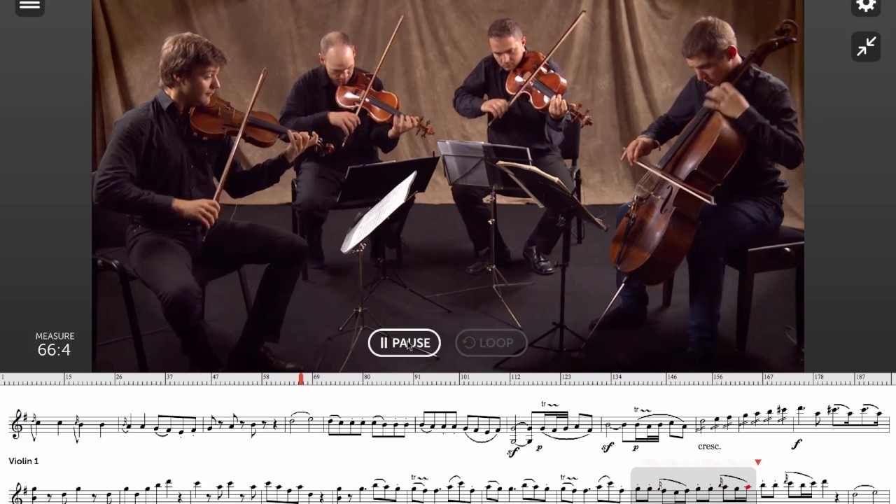 Eine Kleine Nachtmusik violin 1