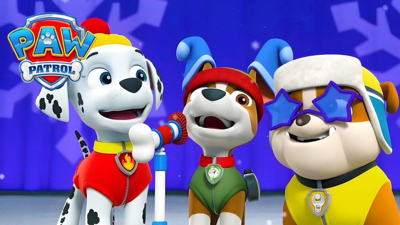 Die Fellfreunde genießen die letzten Wochen des Winters!❄️- PAW Patrol Germany - Cartoons für Kinder