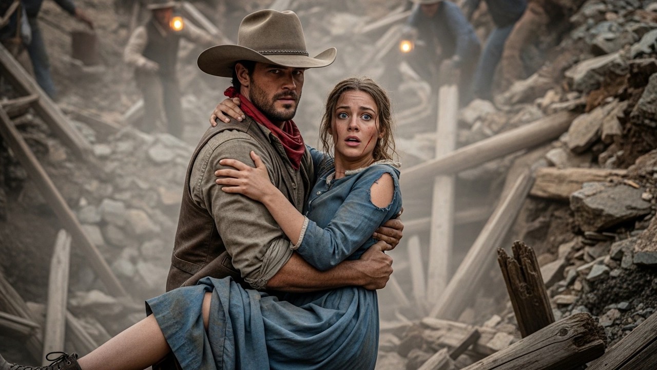 He Heard The Rocks Falling And Ran Toward Her Screams, The Cowboy Pulled Her From The Rubble Alive