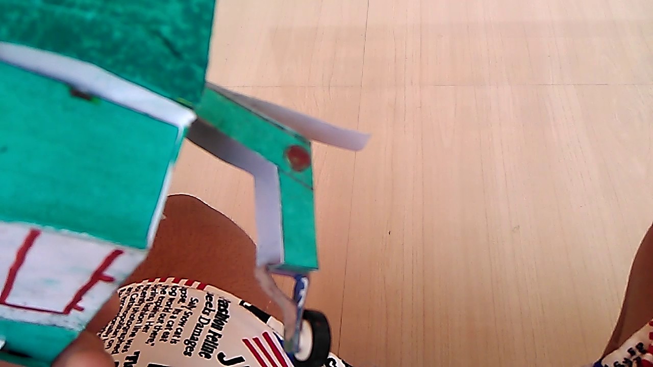 Cardboard model of windlifter helicopter