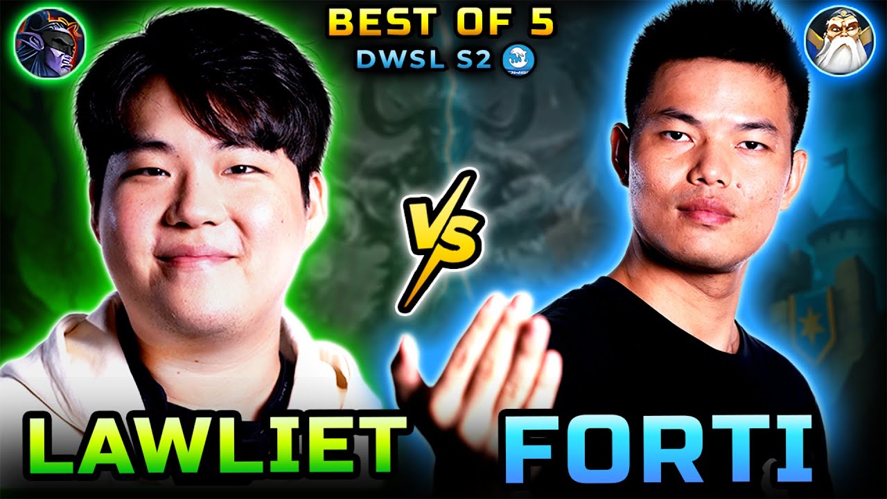 LawLiet vs Fortitude (Bo5) DWSL S2 🐬 DAY 23